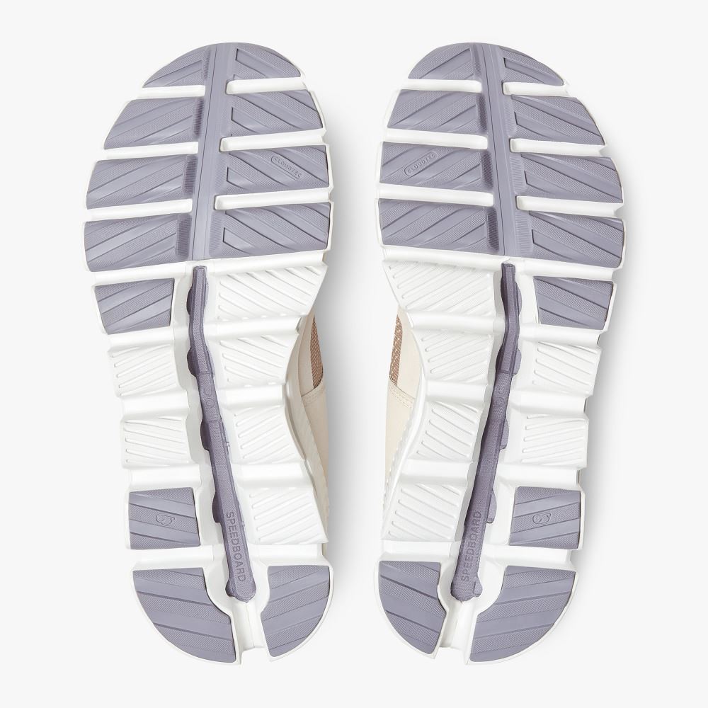 On Running Cloud Hi Sneakers Damen Beige | SFZ6920BY