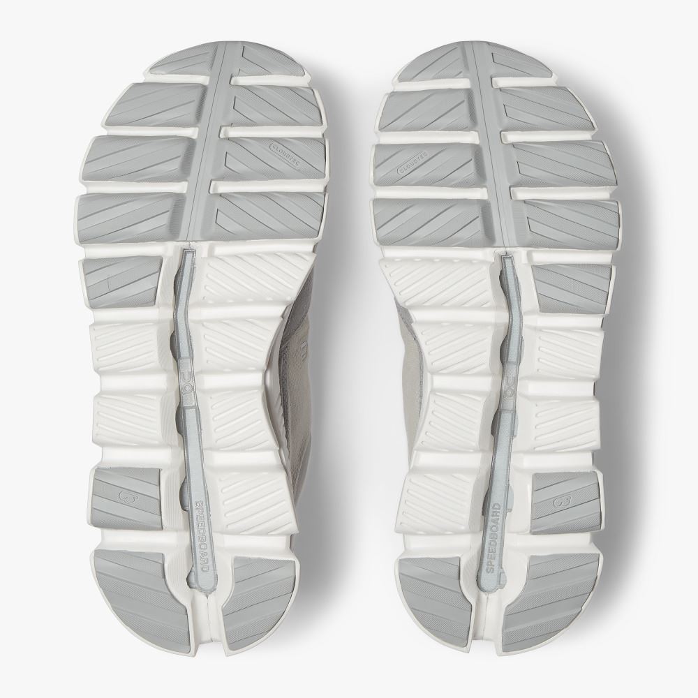 On Running Cloud Hi Sneakers Damen Grau | QEW9484UK