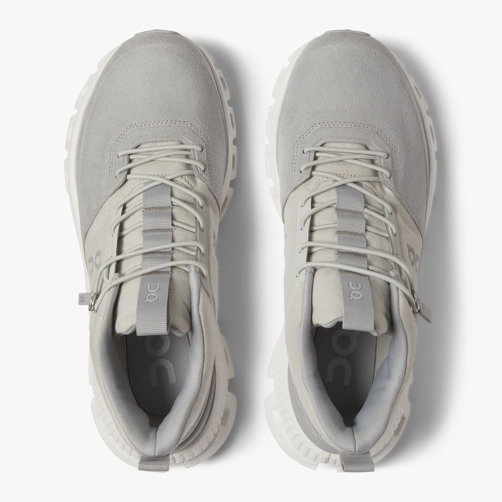 On Running Cloud Hi Sneakers Damen Grau | QEW9484UK