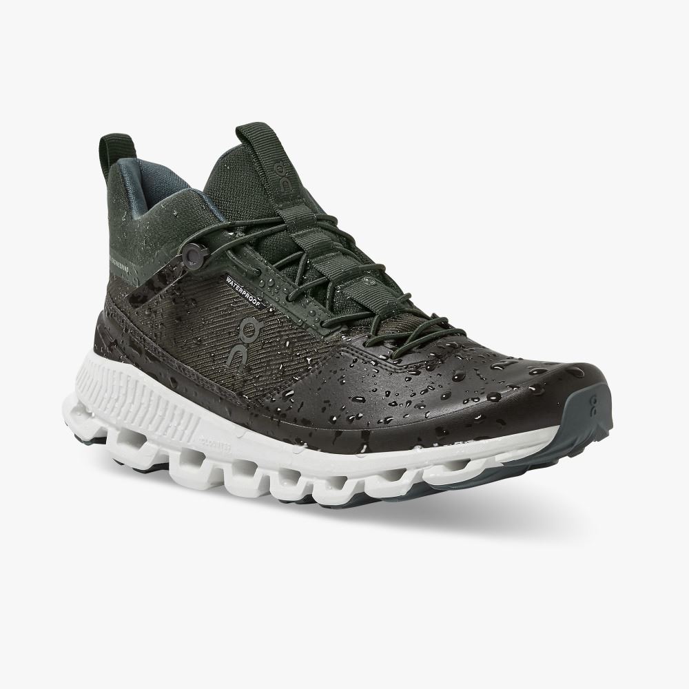 On Running Cloud Hi Sneakers Damen Schwarz | BZL5259NY