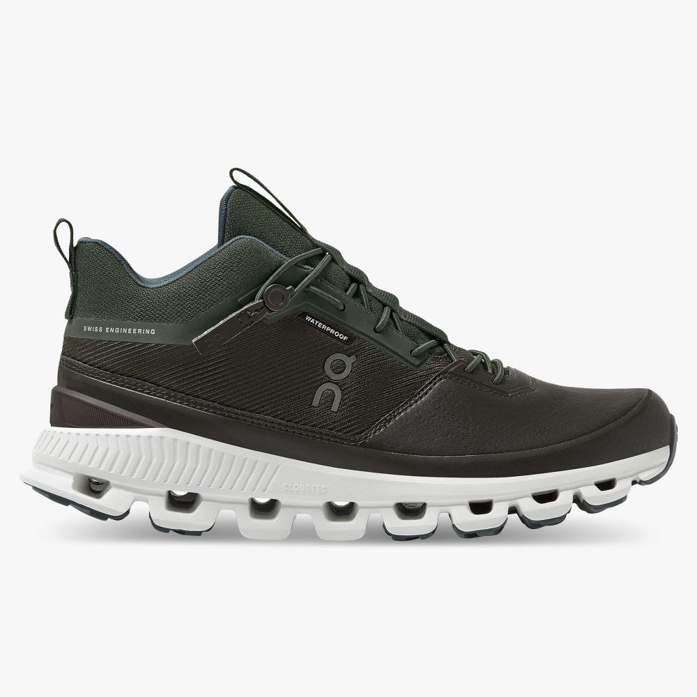 On Running Cloud Hi Sneakers Damen Schwarz | BZL5259NY