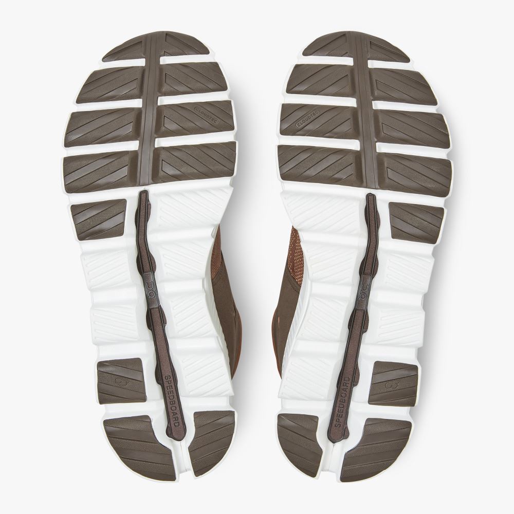On Running Cloud Hi Sneakers Herren Braun | EQF5769ER