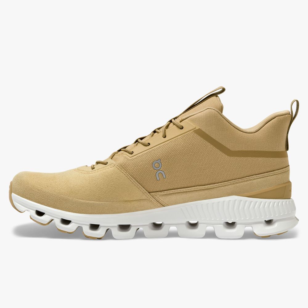 On Running Cloud Hi Sneakers Herren Hellbraun | GGO6030UP