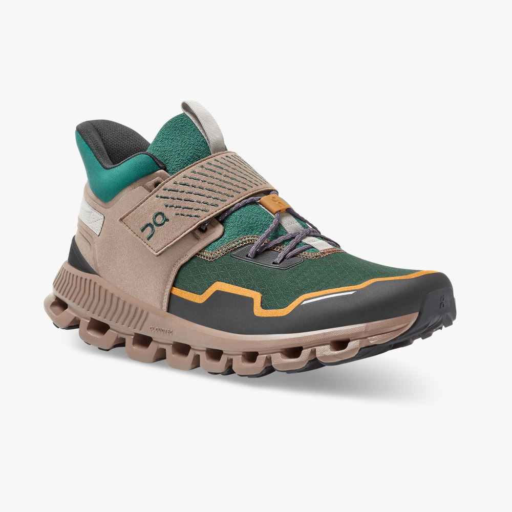 On Running Cloud Hi Sneakers Herren Khaki Grün | CES4595WC