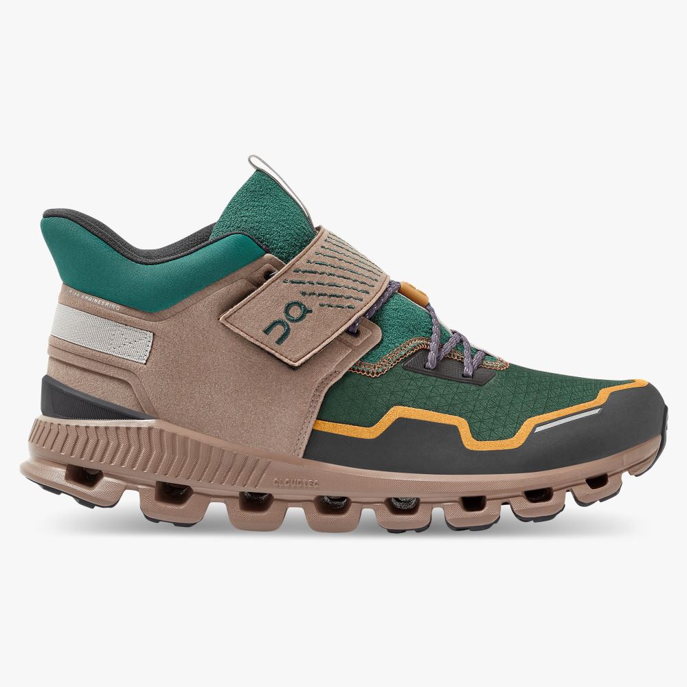 On Running Cloud Hi Sneakers Herren Khaki Grün | CES4595WC