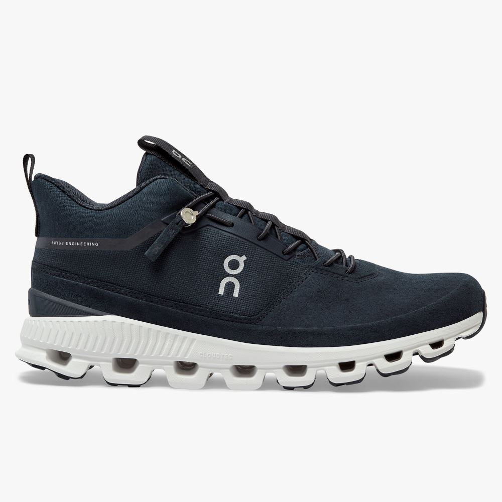 On Running Cloud Hi Sneakers Herren Navy | BBC1472XL