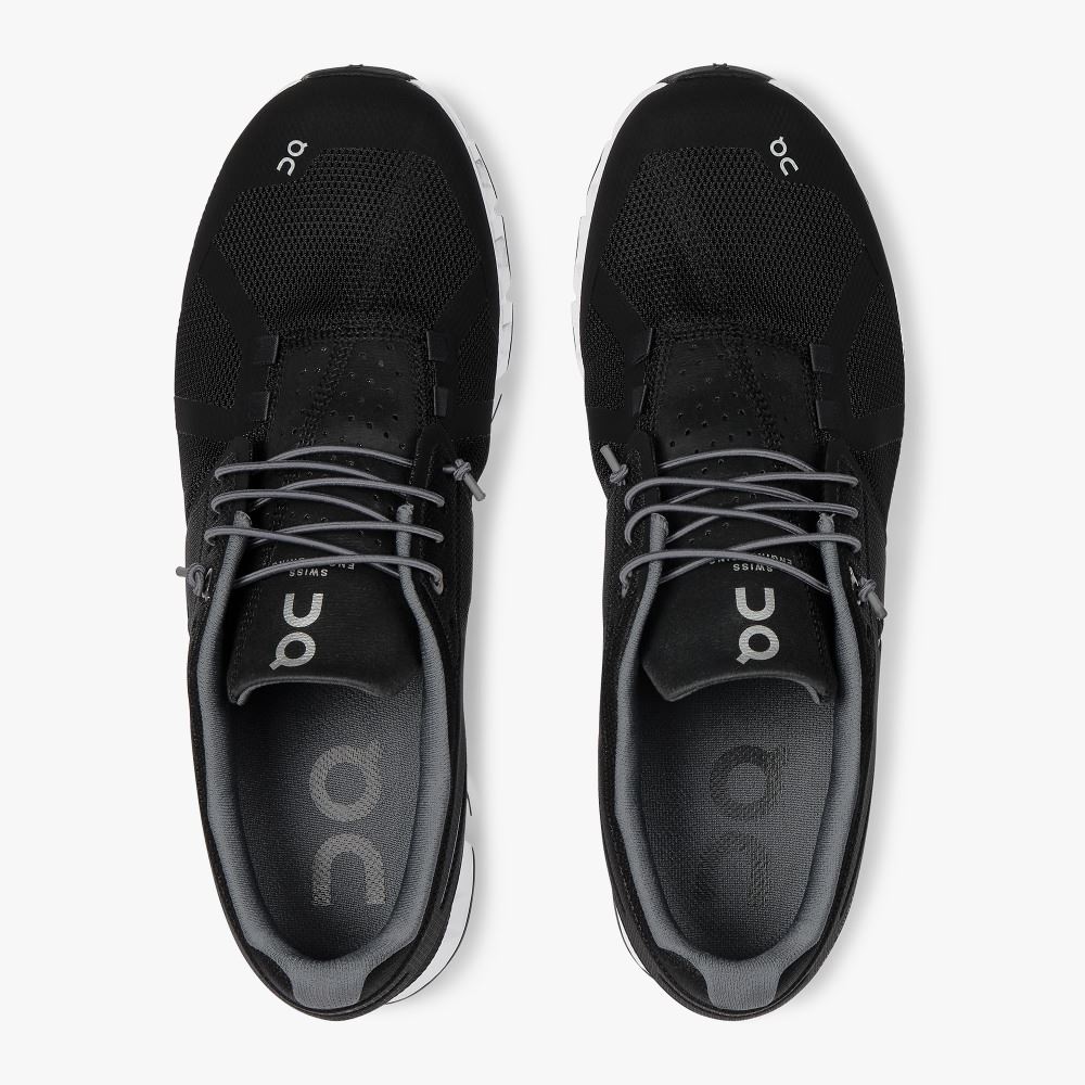 On Running Cloud Sneakers Herren Schwarz | ZSY982OC