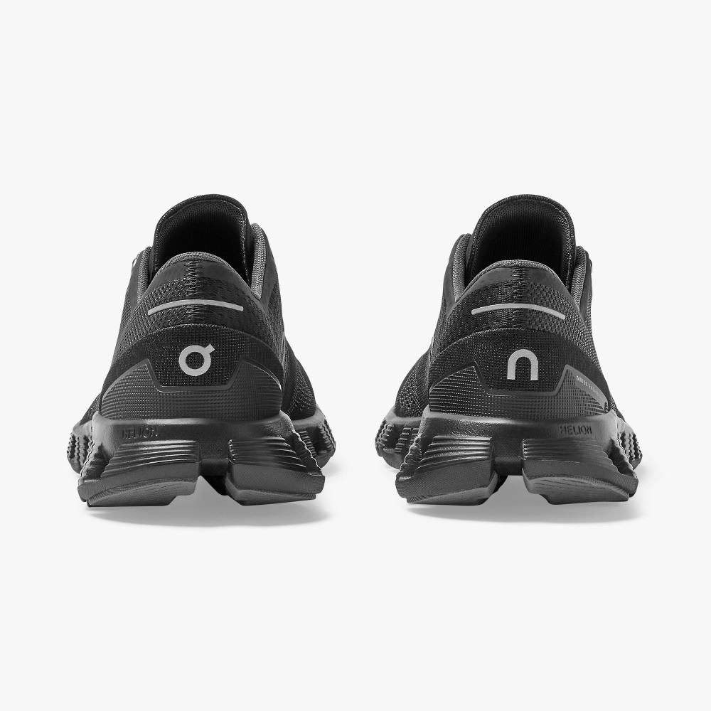 On Running Cloud X Straßenlaufschuhe Damen Schwarz | JVP5155JC