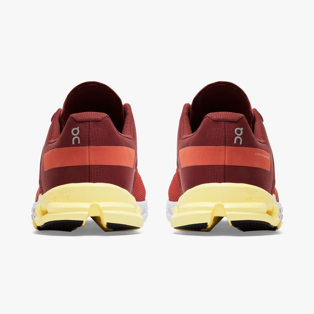 On Running Cloudflow Straßenlaufschuhe Herren Rot | NMQ9666WZ