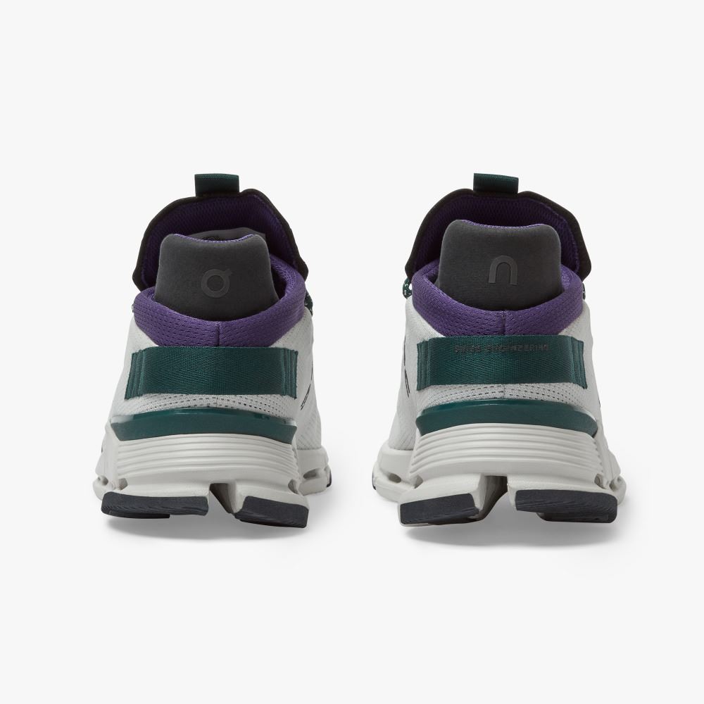On Running Cloudnova Sneakers Damen Weiß Grün | RLS448RV