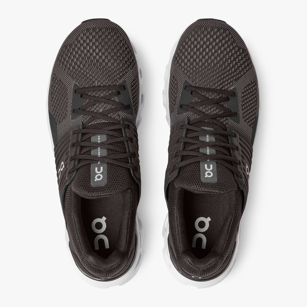 On Running Cloudswift Straßenlaufschuhe Herren Schwarz | QZF4943RH