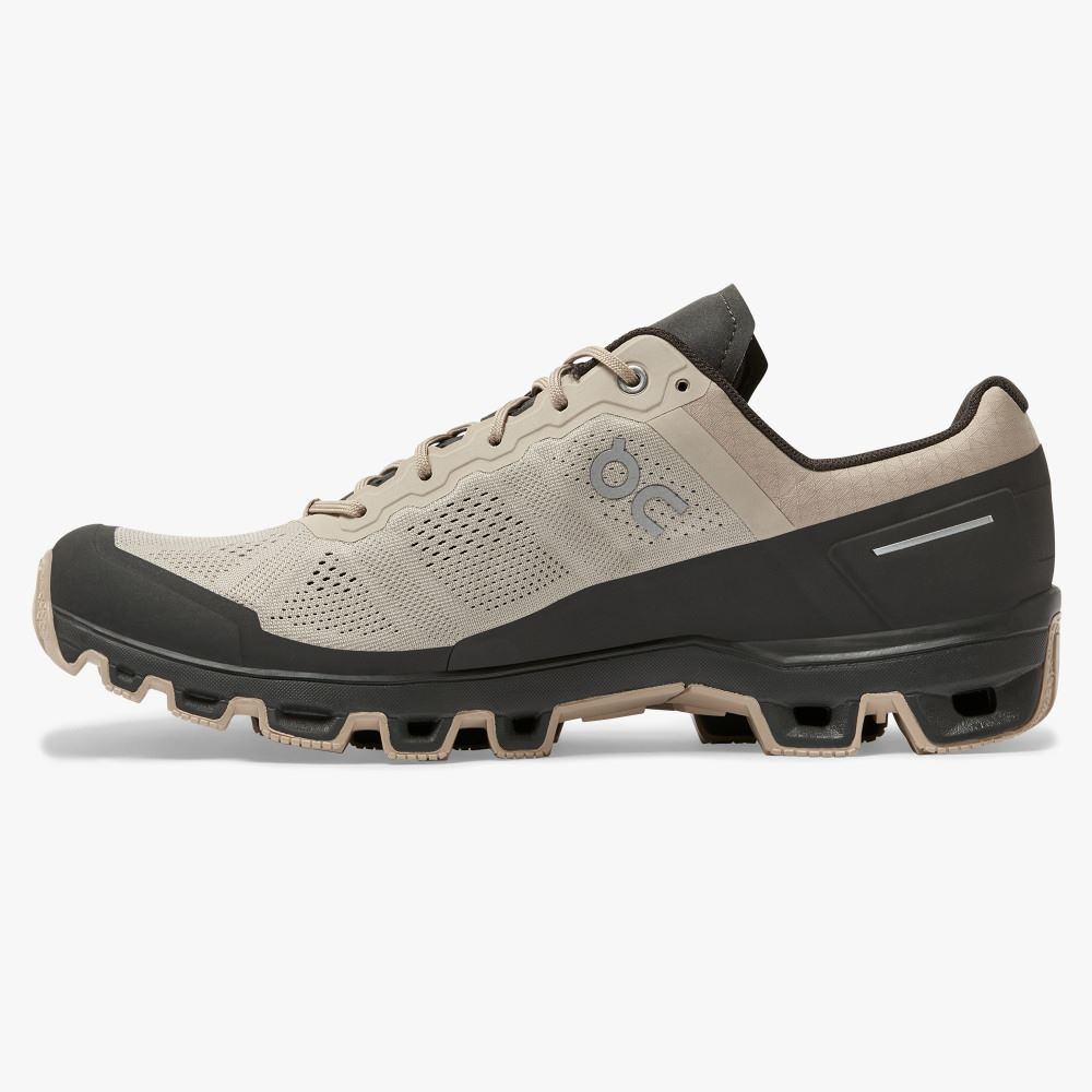 On Running Cloudventure Trailrunning Schuhe Herren Khaki Schwarz | FLO5874BQ
