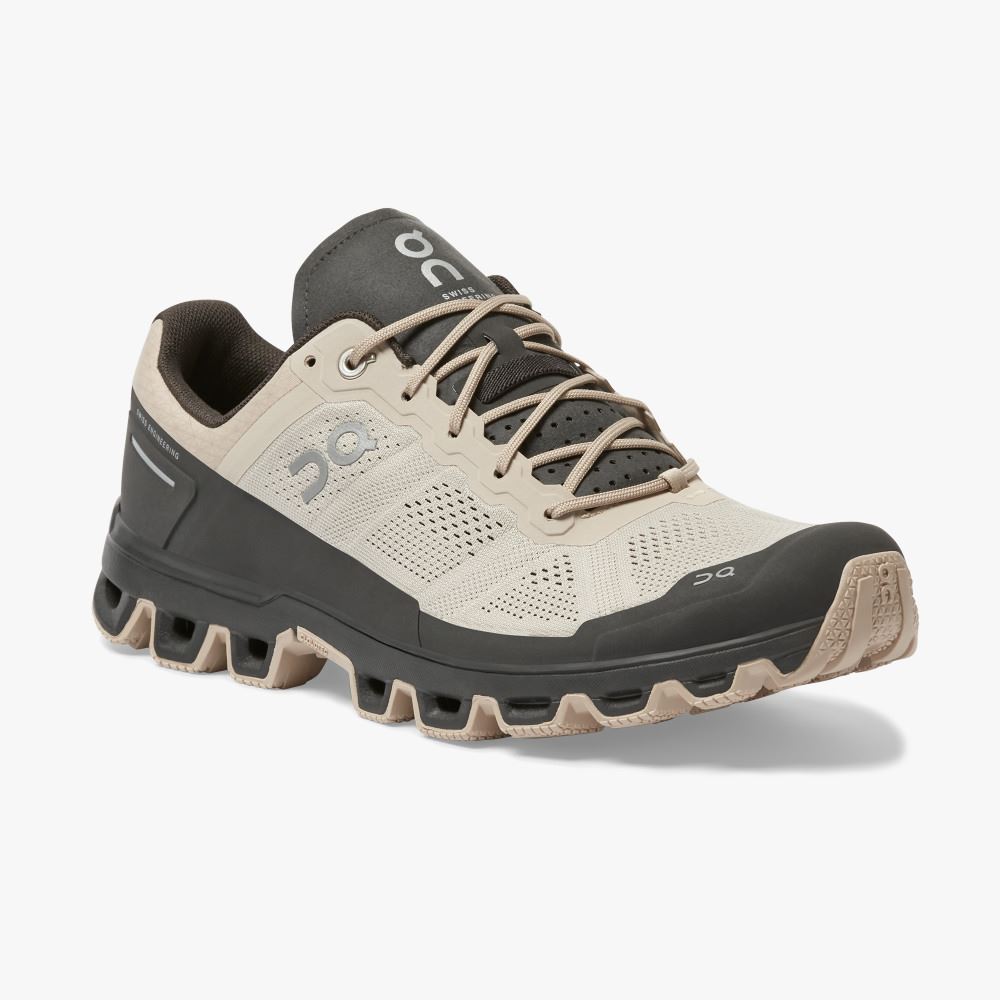 On Running Cloudventure Trailrunning Schuhe Herren Khaki Schwarz | FLO5874BQ