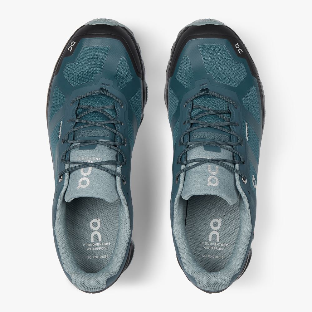 On Running Cloudventure Trailrunning Schuhe Herren Türkis | GBJ6894DP