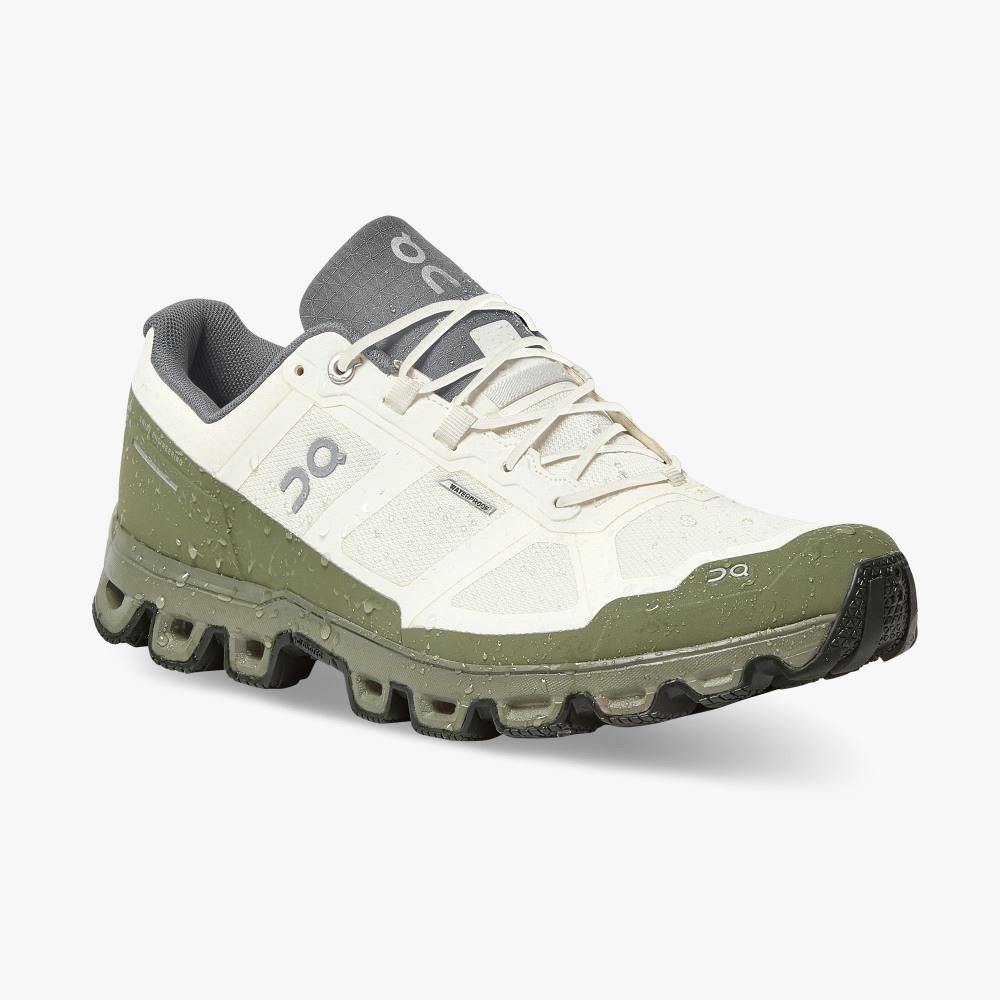 On Running Cloudventure Trailrunning Schuhe Herren Weiß Olivgrün | HMB2013DF