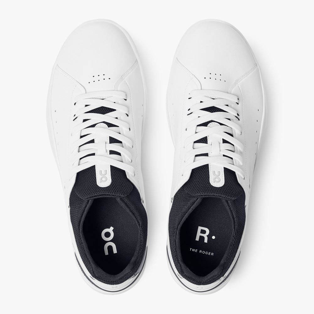 On Running Roger Advantage Sneakers Herren Weiß Schwarz | BXO7757NL