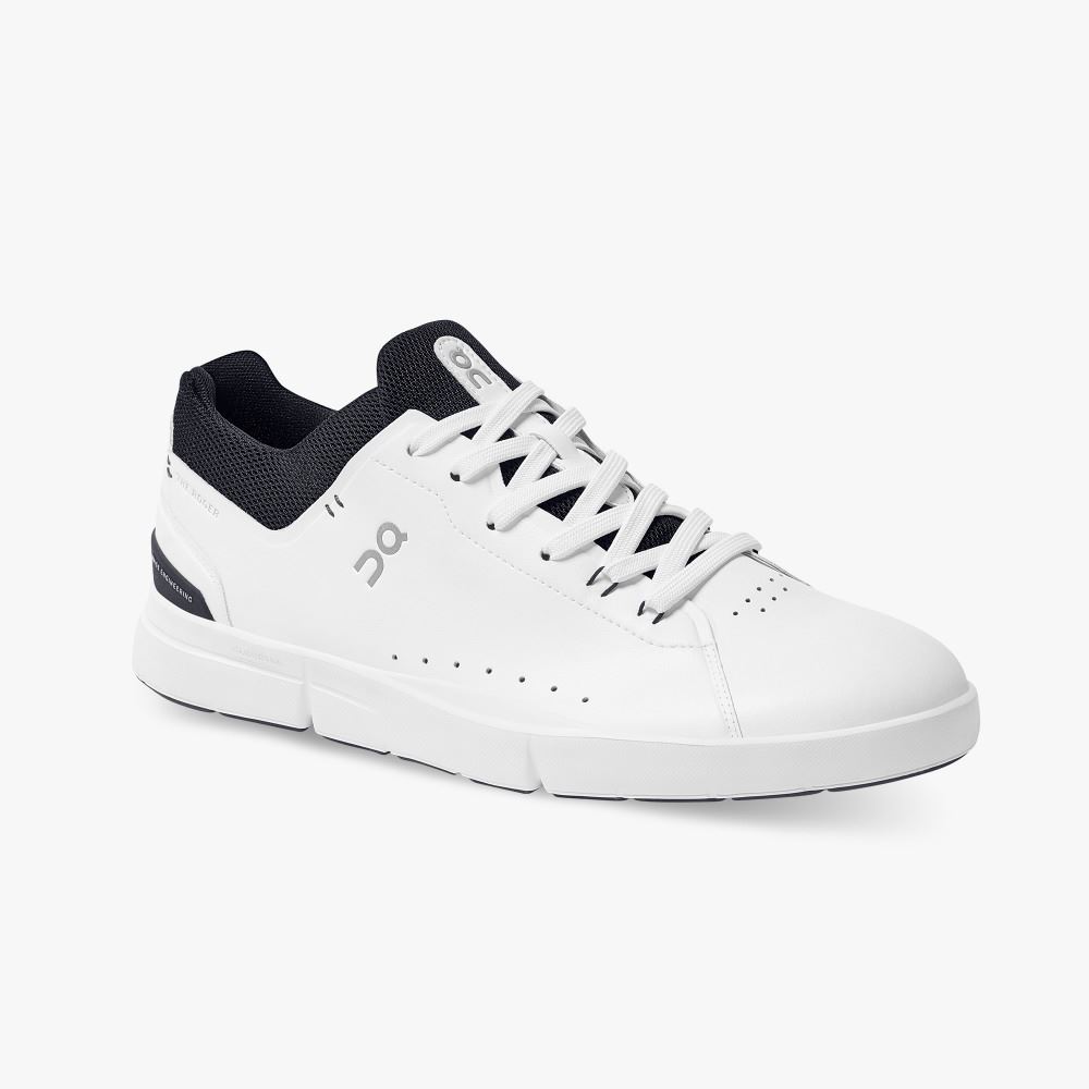 On Running Roger Advantage Sneakers Herren Weiß Schwarz | BXO7757NL