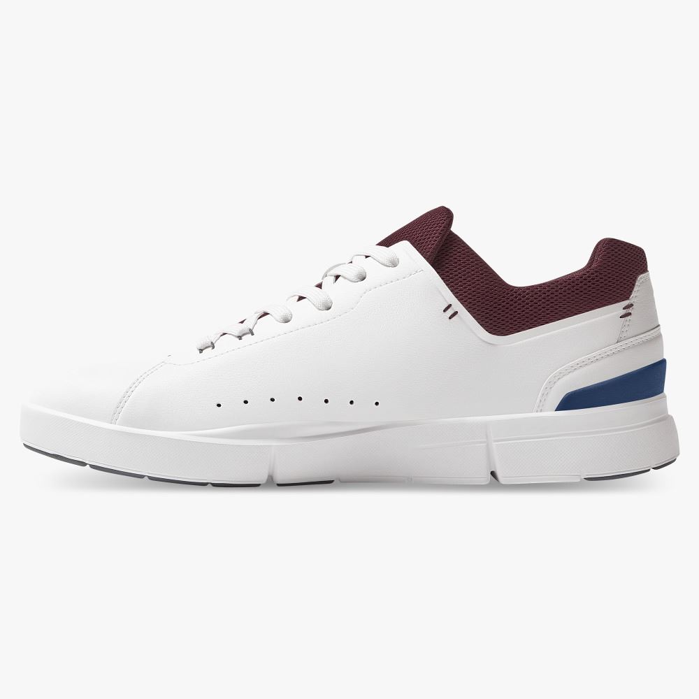 On Running Roger Advantage Sneakers Herren Weiß Bordeaux | CWO6391EF