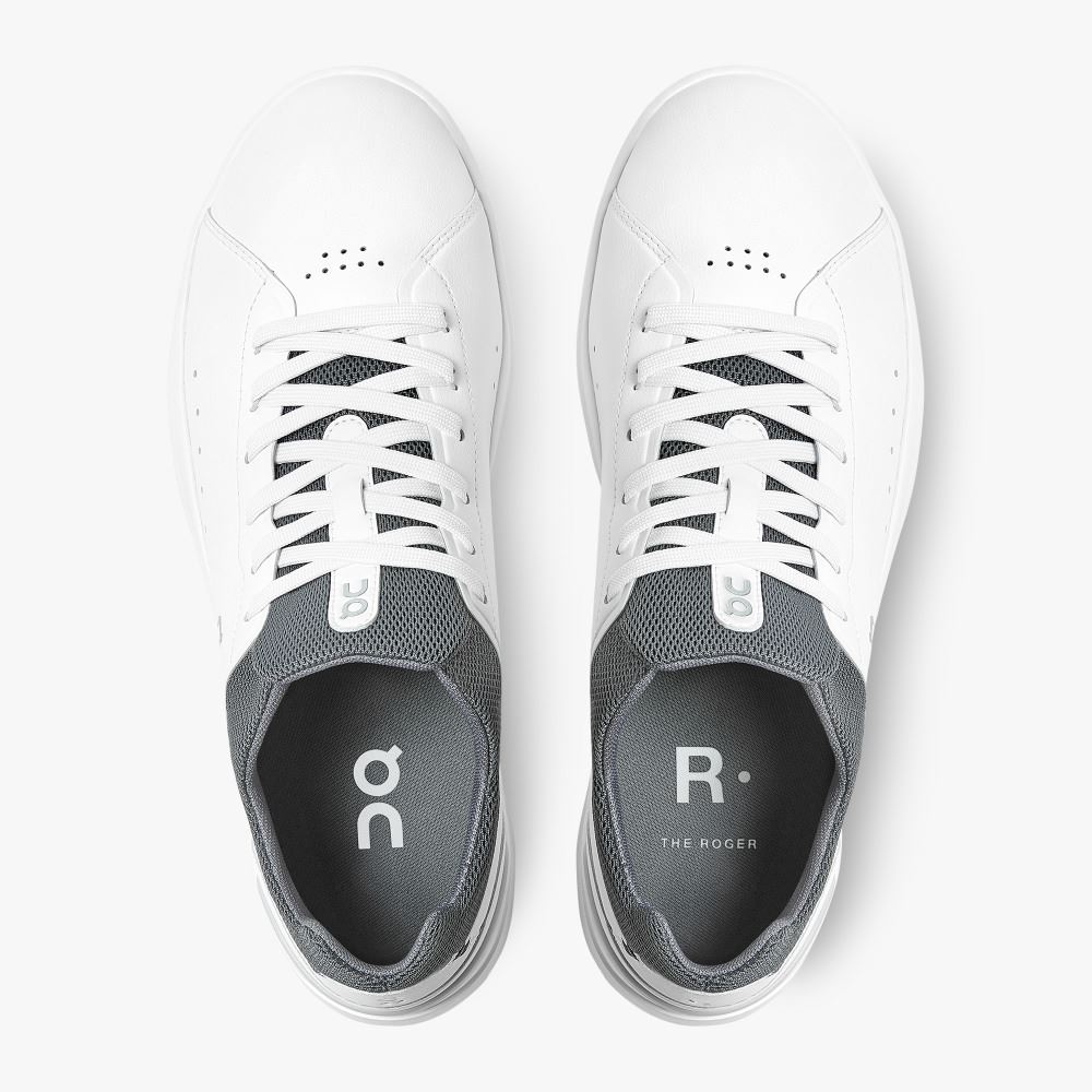 On Running Roger Advantage Sneakers Herren Weiß Grau | DDX8999ZG