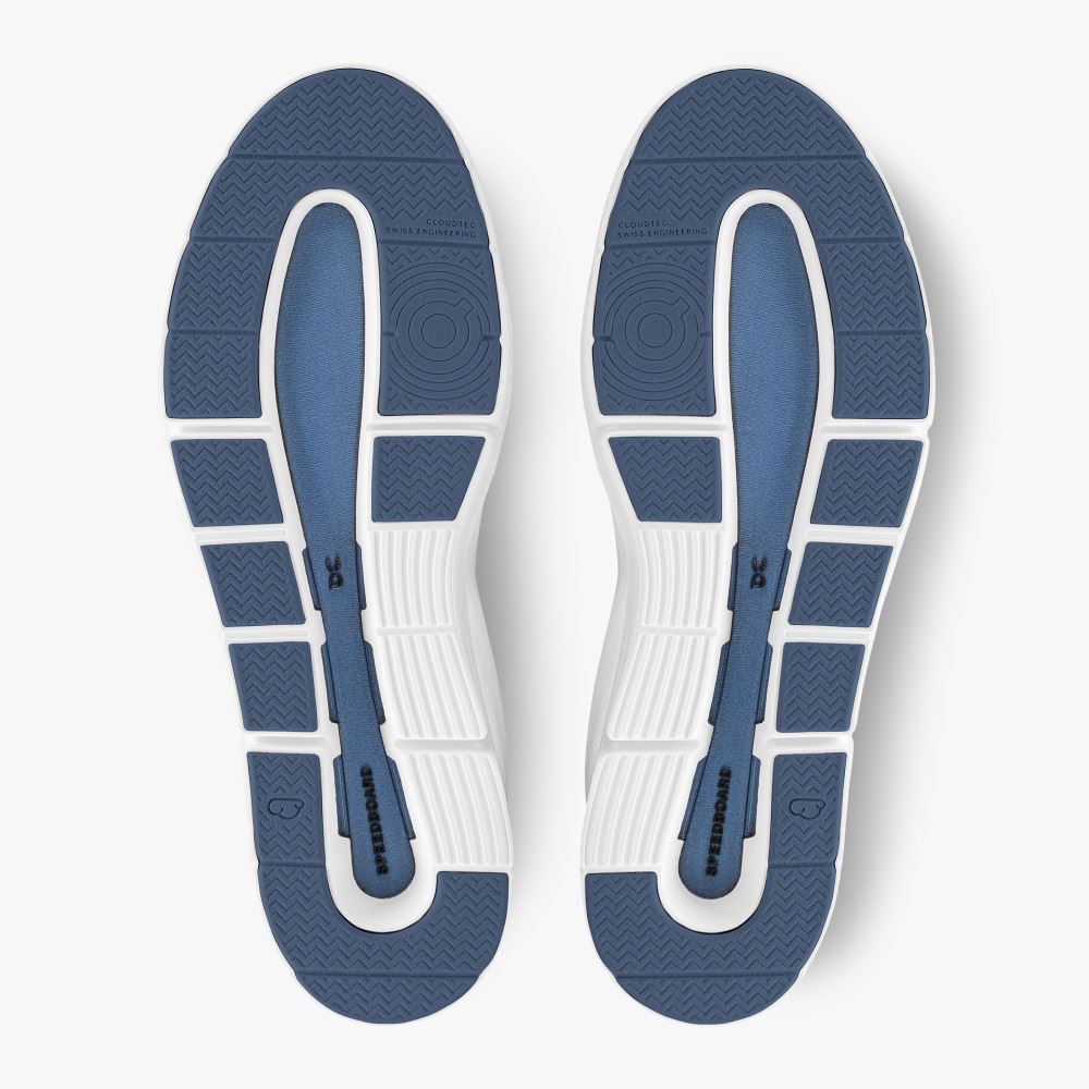 On Running Roger Advantage Sneakers Herren Weiß Blau | ENN3554HZ