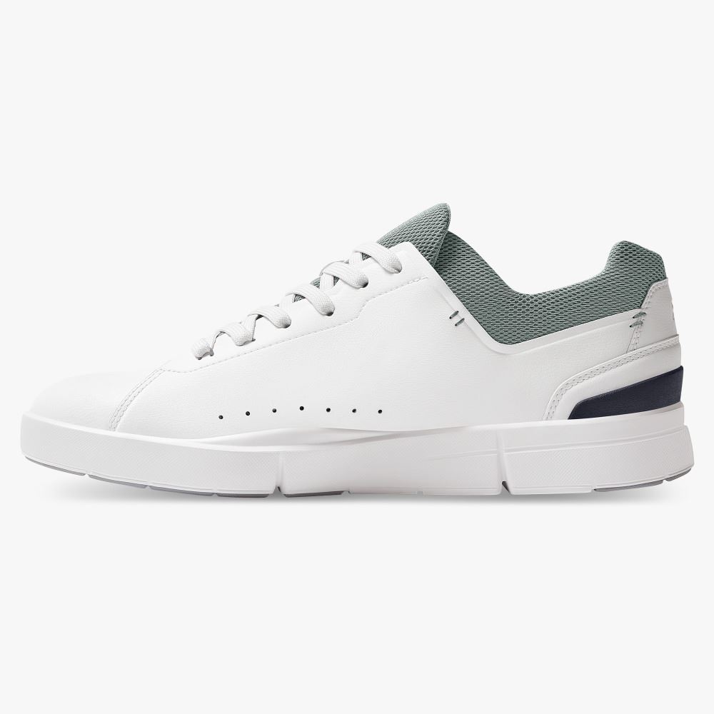 On Running Roger Advantage Sneakers Herren Weiß Grün | IWX803CK