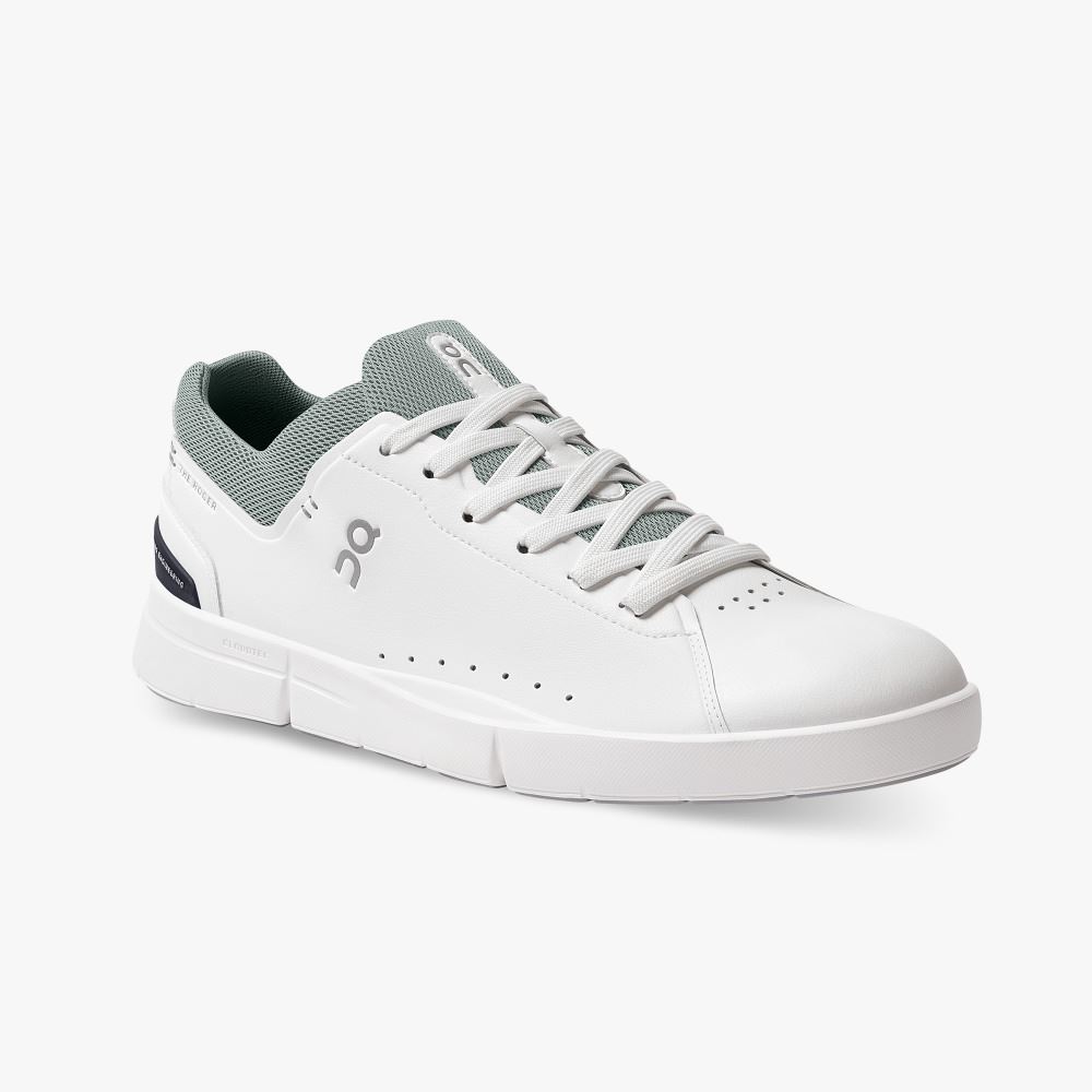On Running Roger Advantage Sneakers Herren Weiß Grün | IWX803CK