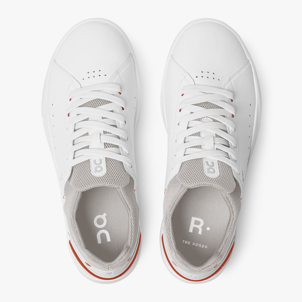 On Running Roger Advantage Sneakers Herren Weiß Grau | KUU3685UV