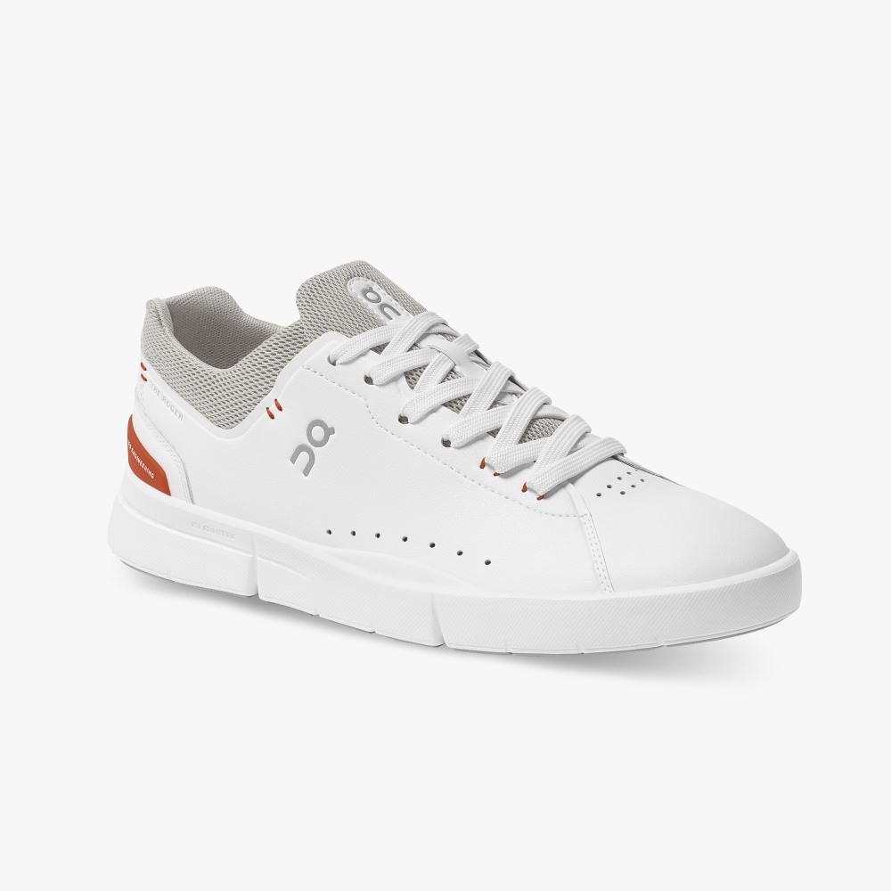 On Running Roger Advantage Sneakers Herren Weiß Grau | KUU3685UV