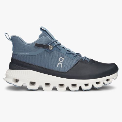 On Running Cloud Hi Sneakers Damen Blau | ODI4061ZZ
